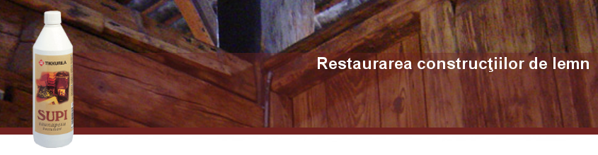 restaurarea construcţiilor de lemn