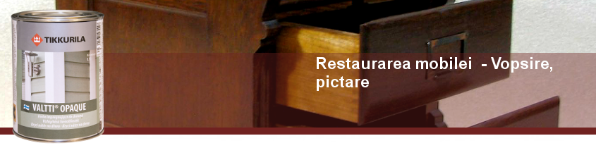 restaurarea mobilei