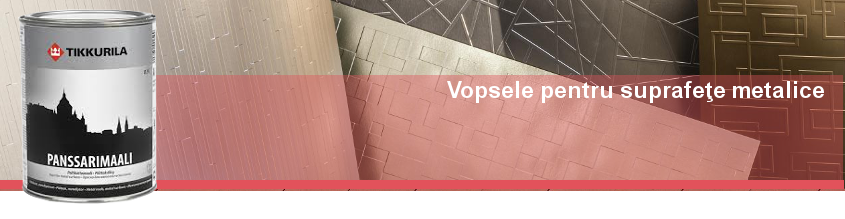 Vopsele pentru suprafeţe metalice